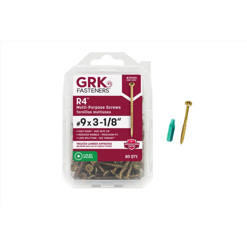 SCREWS STL 3-1/8"L 80PK