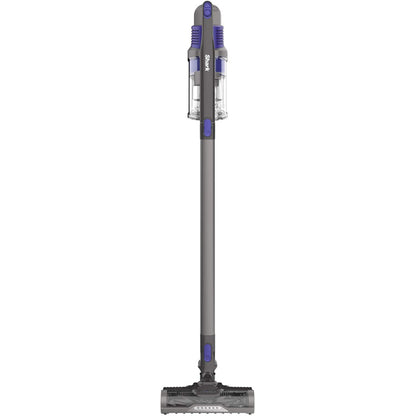 Emery Jensen Shark Cordless Stick Vacuum showcasing lightweight design and handheld functionality for easy cleaning.