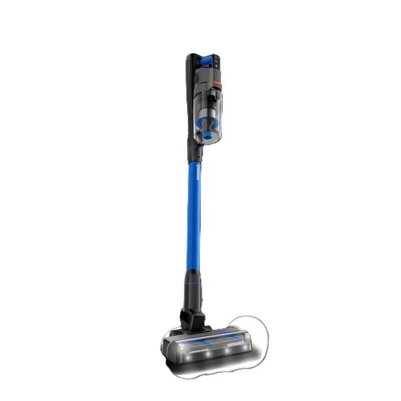 Emery Jensen Stick Vacuum with HEPA filter, 0.5lb lightweight, upright vacuum cleaner for efficient home cleaning.