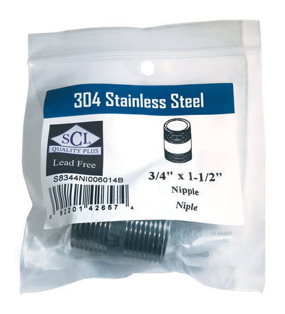NIPPLE 3/4"X1-1/2"