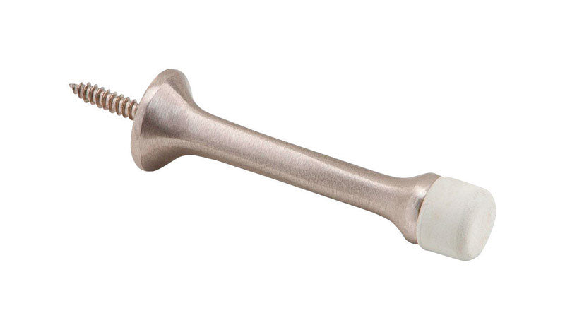 DOOR STOP STN NKL 7/8"H