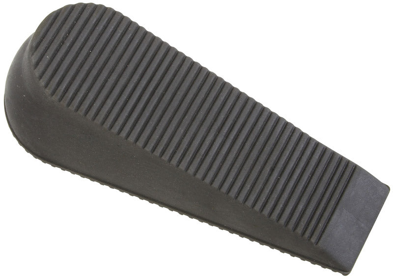 Emery Jensen Super Wedge Door Stop 6-inch, sturdy rubber door stopper preventing door movement and protecting walls.