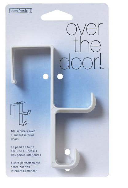HOOK OVER DOOR DBL WHT