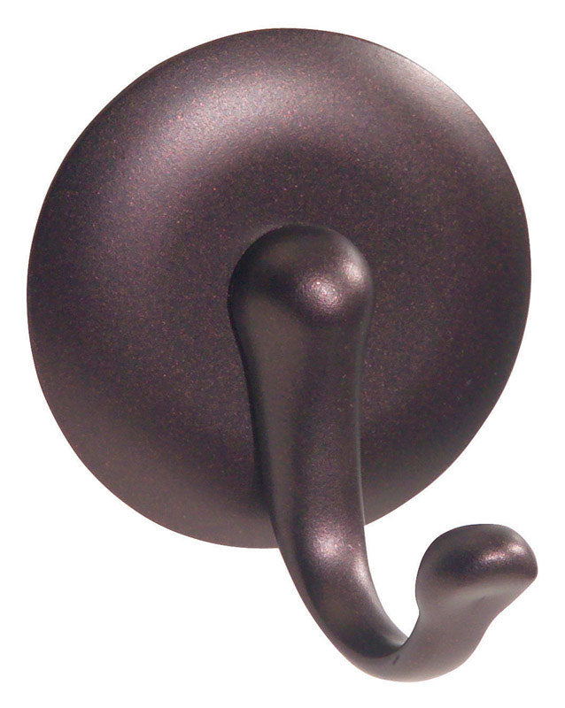 Emery Jensen York Med storage hooks in bronze, designed for organizing household or garage spaces, mounted on a wall.