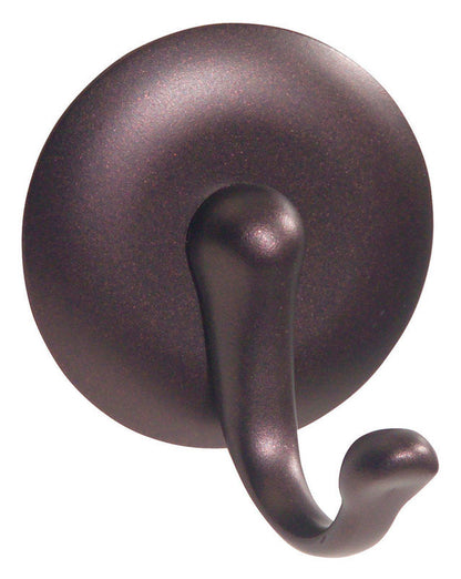 Emery Jensen York Med storage hooks in bronze, designed for organizing household or garage spaces, mounted on a wall.