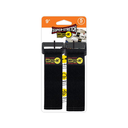 STRAP STRETCH 9"L 5PK