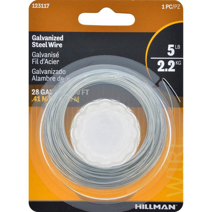 HBY WIRE GALV 28GA100' - Pack of 10