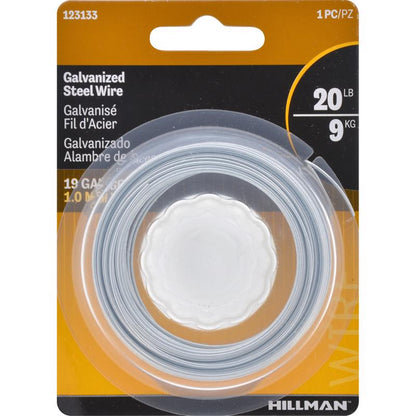 WIRE STEEL GALV 19GA 50' - Pack of 10