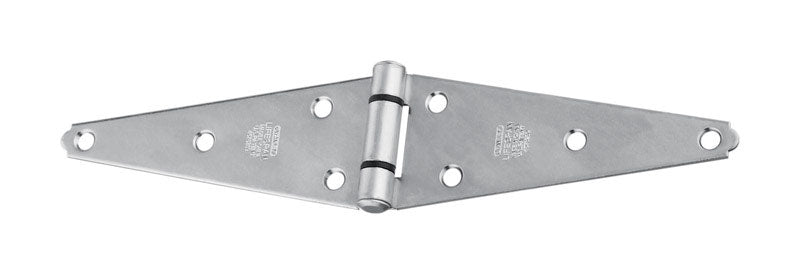 Emery Jensen heavy strap hook zinc 6-inch attached to a strap and tee for secure lifting and rigging applications.