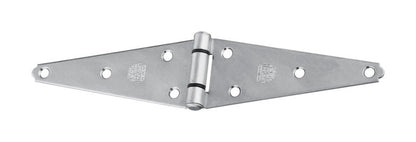 Emery Jensen heavy strap hook zinc 6-inch attached to a strap and tee for secure lifting and rigging applications.