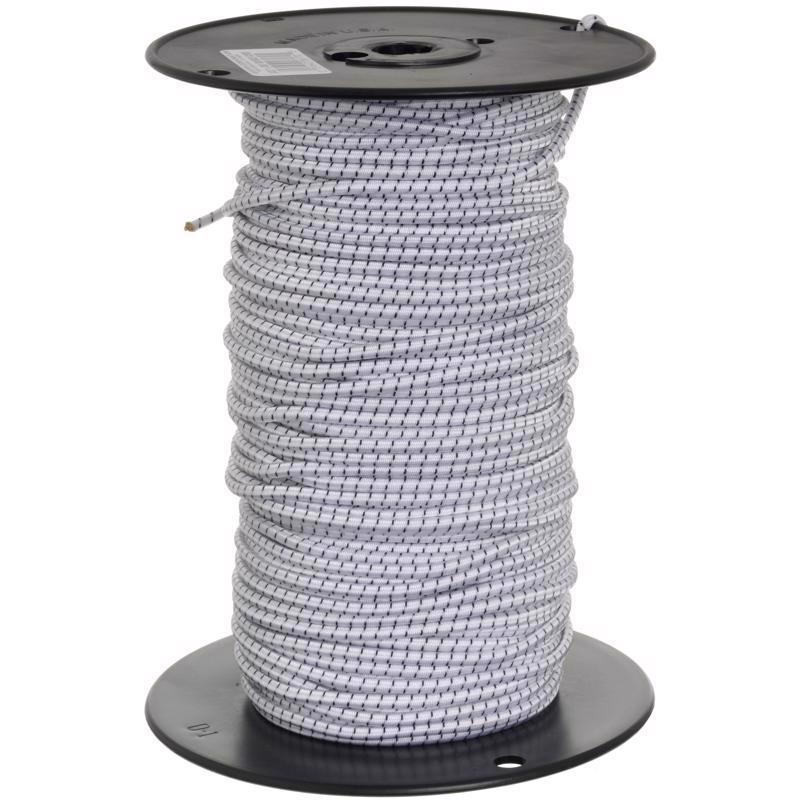 Emery Jensen stretch cords with hooks, 5/32-inch x 300-foot reel, flexible bungee cords for securing items.