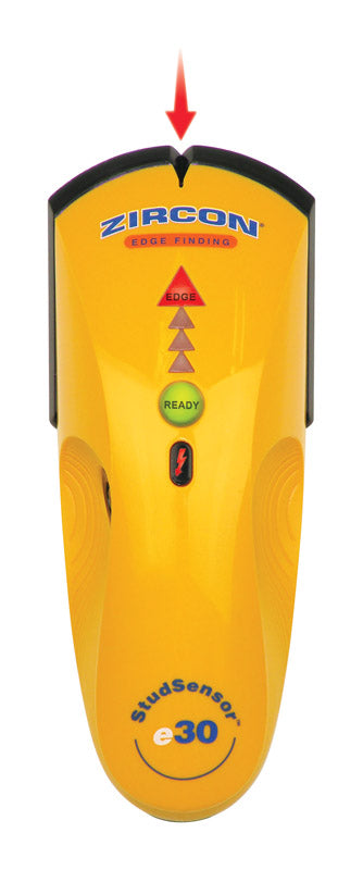 Emery Jensen Zircon Stud Sensor E30 with digital display for detecting stud locations in walls and ceilings