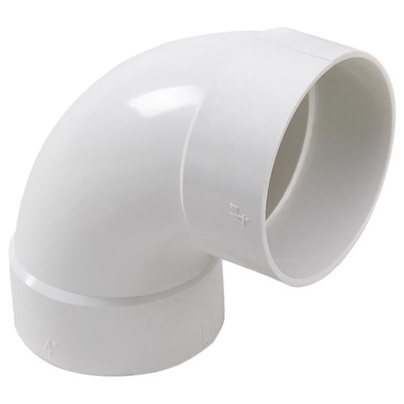 ELBOW 90 PVC S&d 4" HXH
