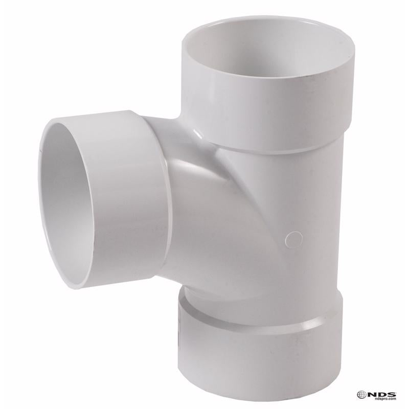 TEE SAN PVC 3"