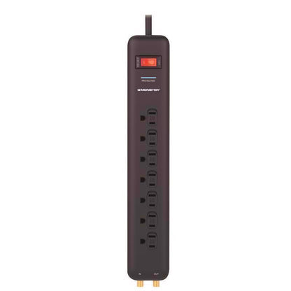 SURGE PROTCTR 7OTLT BLK