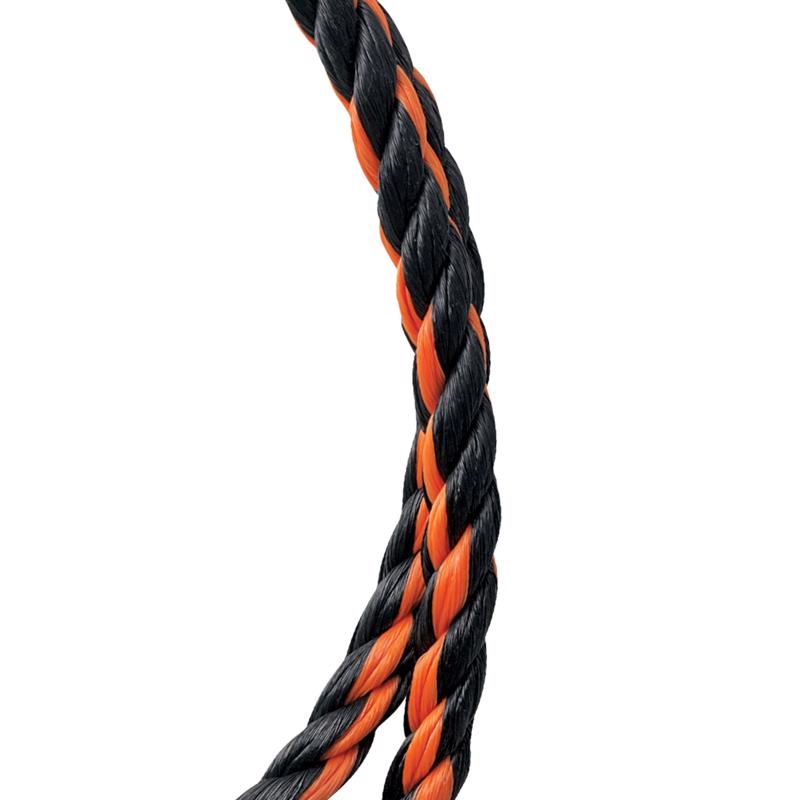 ROPE Bk/og PLY 3/8"X50'