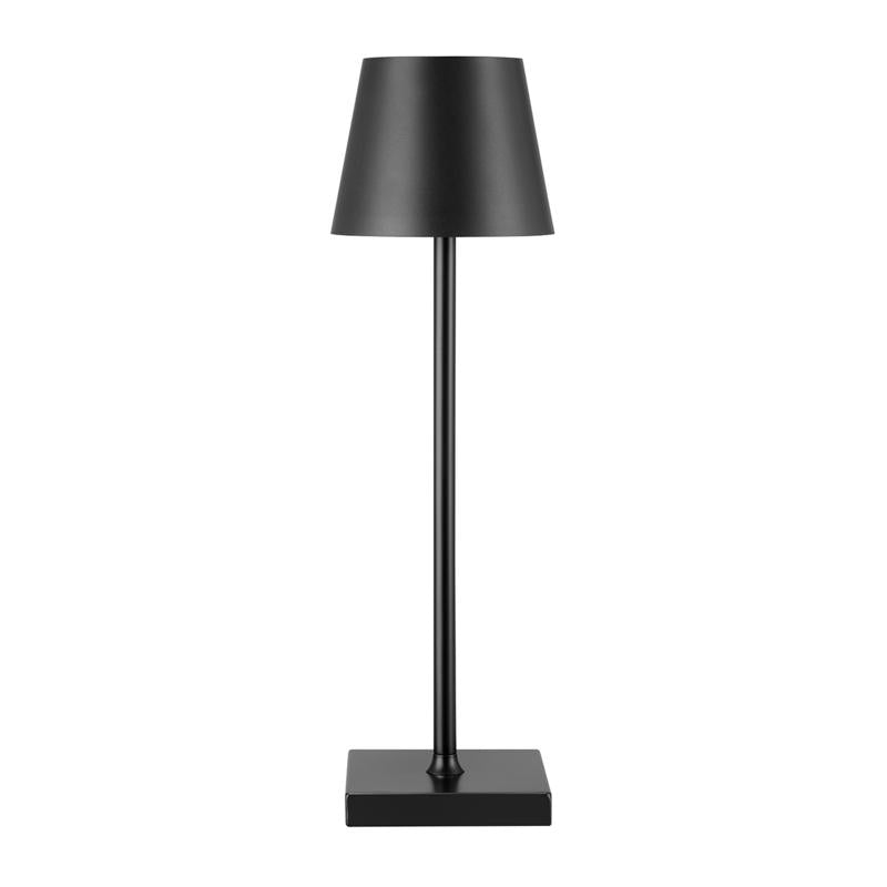 TABLE LAMP MTL BLK 150LM