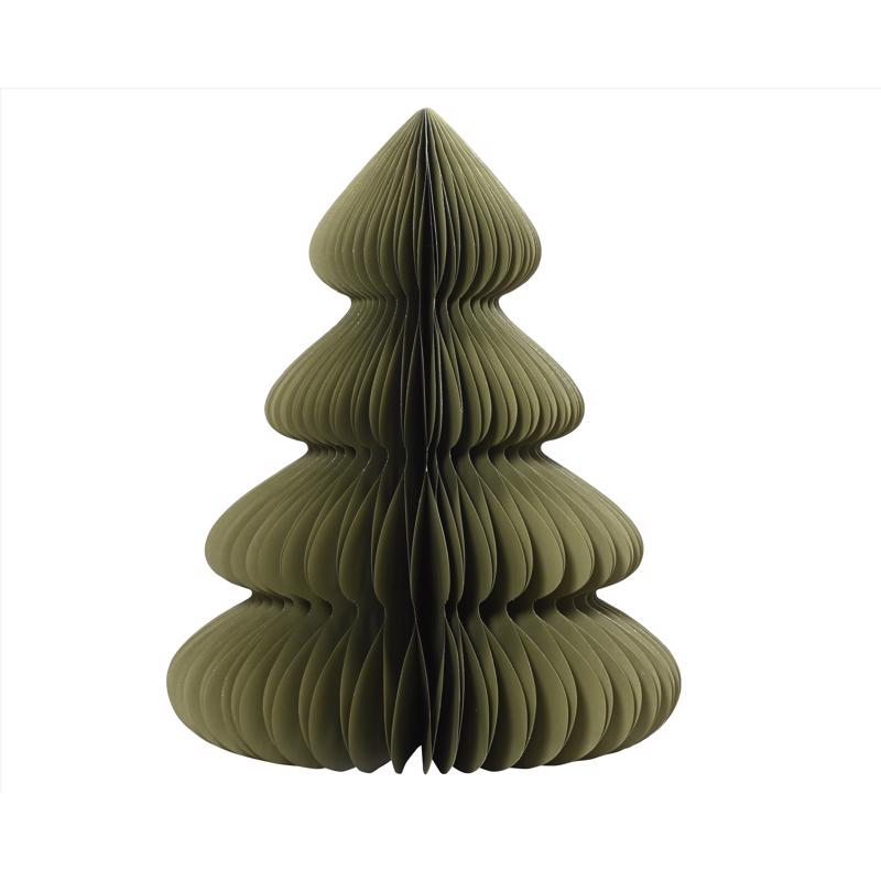 Set of 8 green Emery Jensen tabletop decor pieces, perfect for home or event decoration.