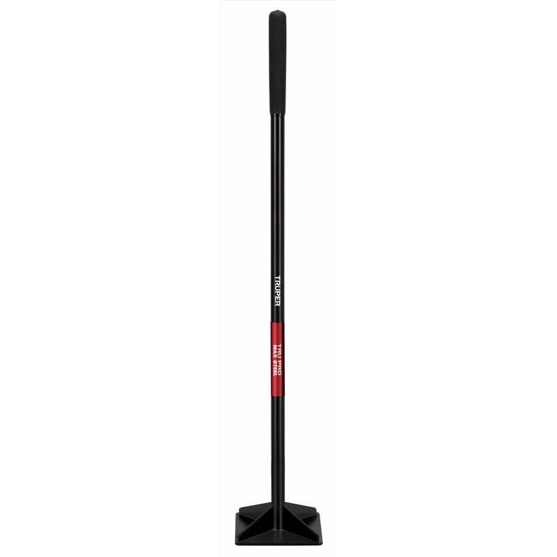 TAMPER STEEL HANDLE 8X8"