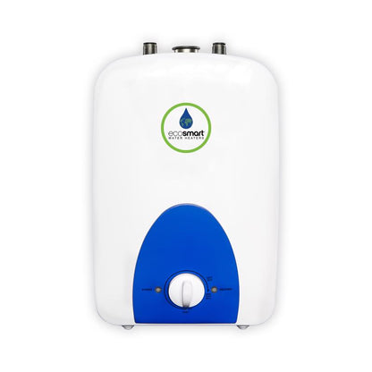 Emery Jensen tankless water heater model MINITNK WTR HTR 1.5G, compact water heating unit for residential use