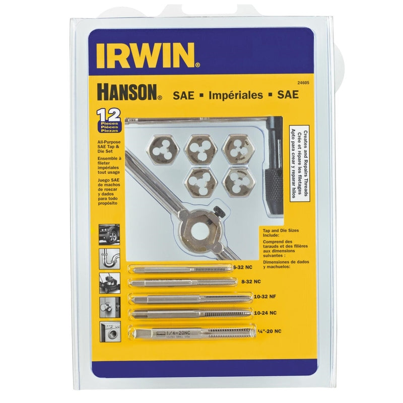 TAP & DIE SAE SET 12PC