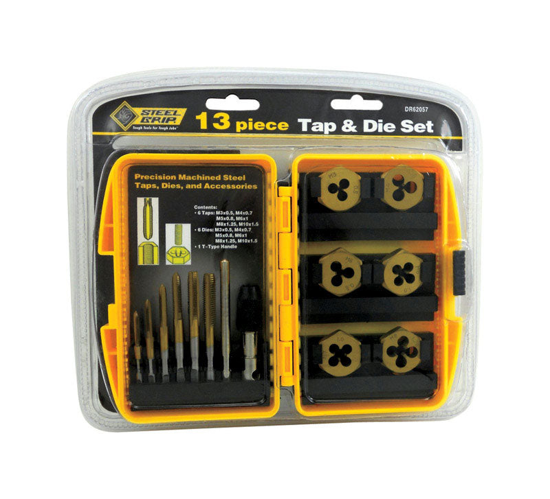 TAP & DIE SET (mm) 13PC