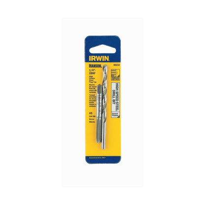 Tap&drbt 1/4"-28NF x #3