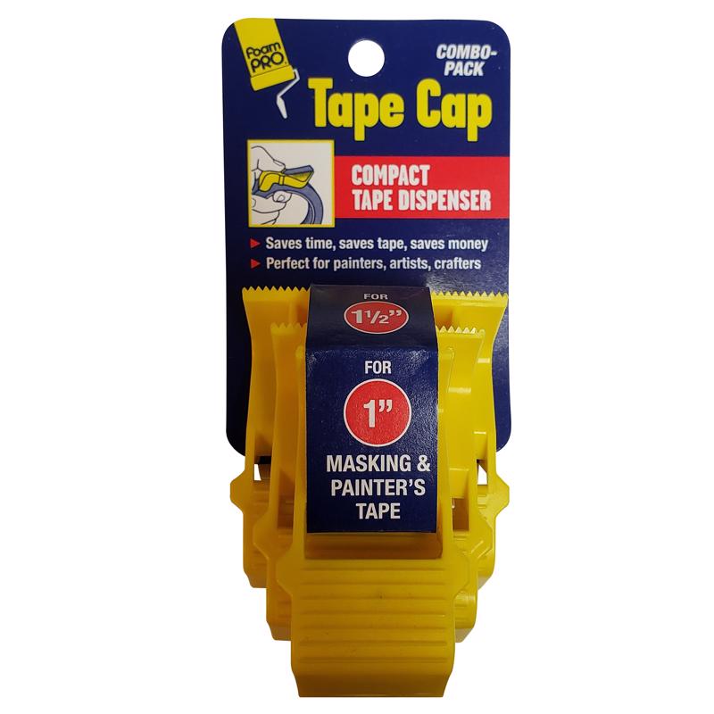 TAPE DISPENSER YLW 3PK - Pack of 16