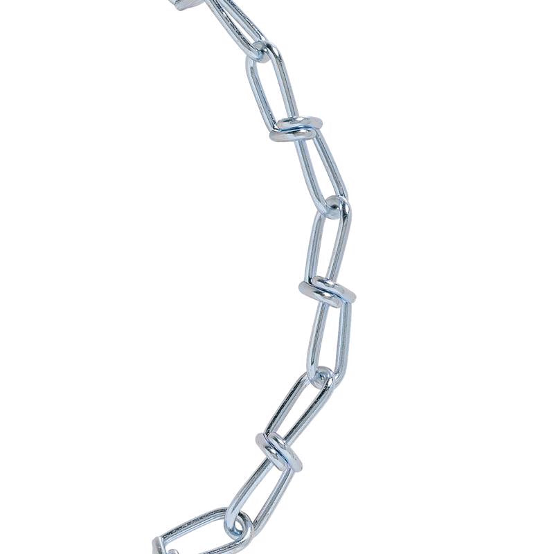 Emery Jensen Tenso Chain CHN CRB STL DBL LP 115# for industrial machinery, made of durable steel with double loop design.