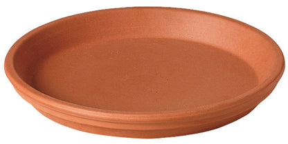 RED CLAY SAUCER 6.7" - Pack of 20
