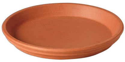 RED CLAY SAUCER 9.8" - Pack of 12