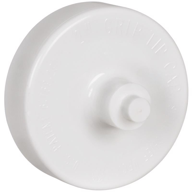Emery Jensen 3-inch Test Cap Knockout Plug for sealing electrical openings in industrial applications.