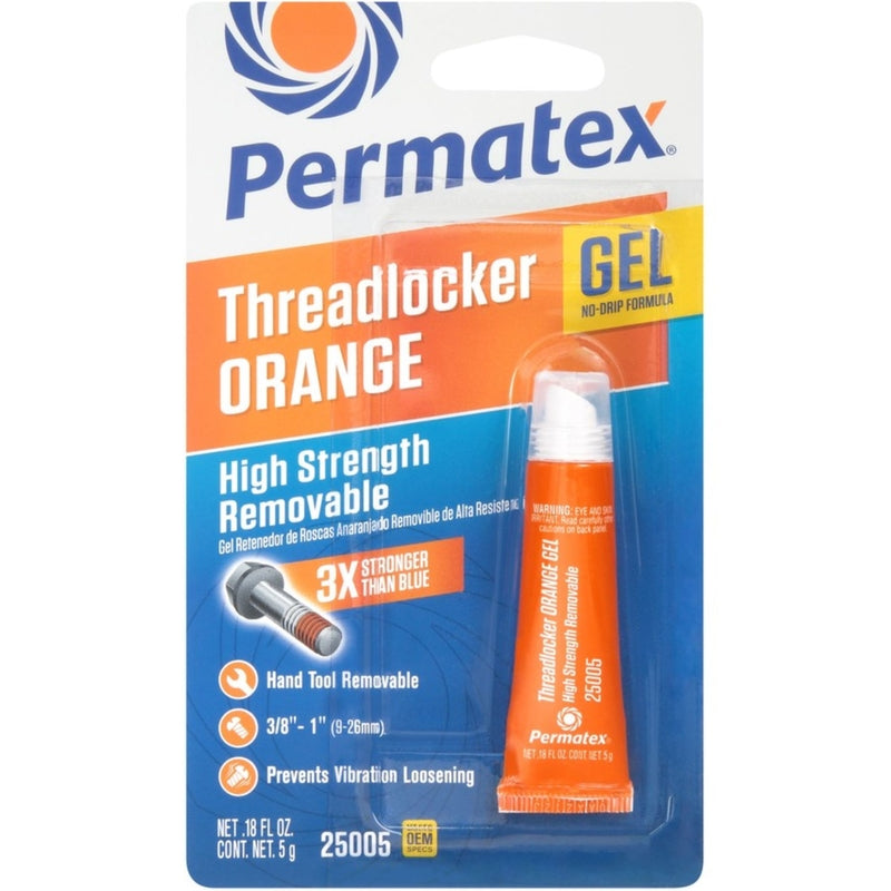 THREADLOCKER GEL 0.18oz - Pack of 6