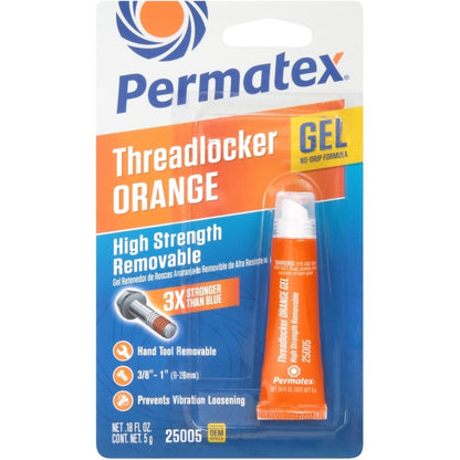 THREADLOCKER GEL 0.18oz - Pack of 6