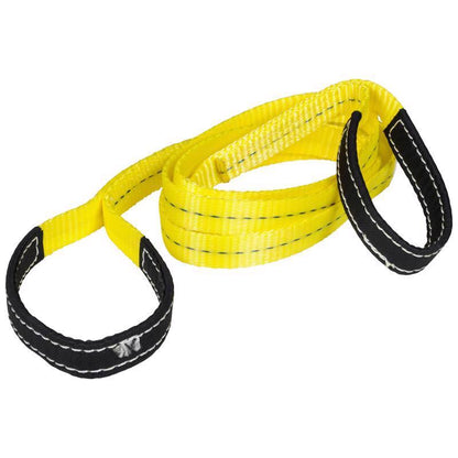 Emery Jensen 10ft lifting sling tie down with 3200-pound capacity, made of durable nylon for heavy lifting and secure tie downs.