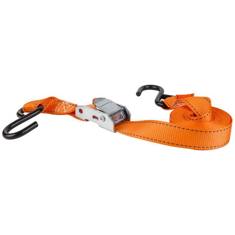TIE DOWN ORG 1"X10' 4PK