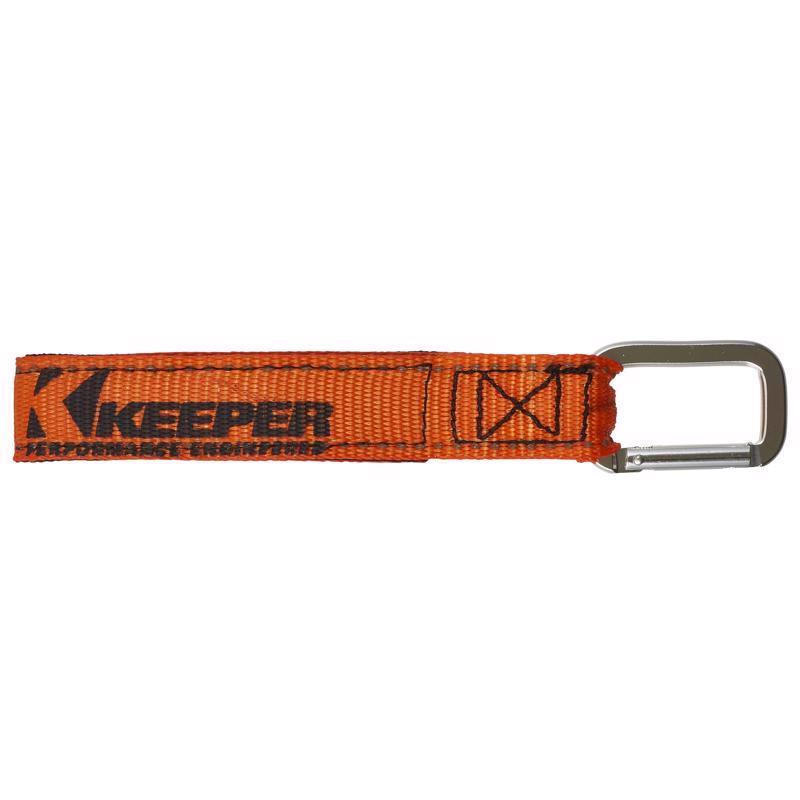 Emery Jensen Wrap-it-up Strap ORG tie downs for securing cargo, featuring durable orange straps with adjustable hooks and buckles.