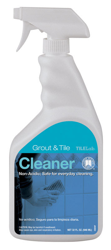 Emery Jensen CLEANR Tile and Grout Cleaner Quart pack of 3 bottles, suitable for cleaning tile surfaces and grout lines.