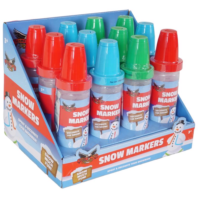 SNW MRKRS PLSTIC LRG MLT - Pack of 12