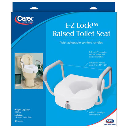 ELEVATED TOILET SEAT WHT