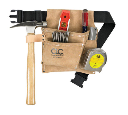 BELT Tool/nail 3PKT LTHR
