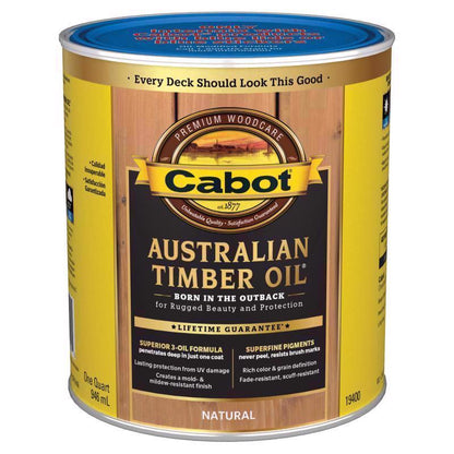 AUST TMBR NATURAL WF QT - Pack of 4