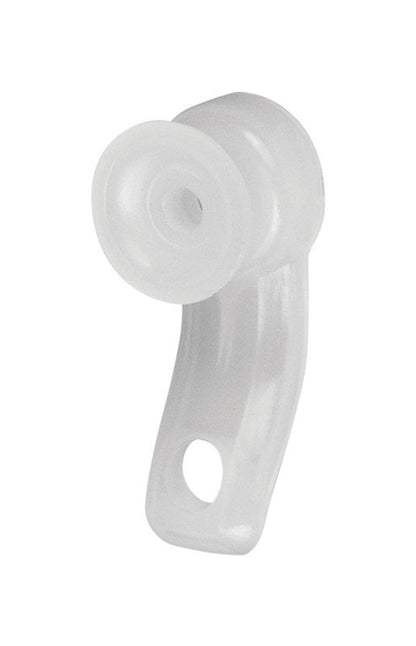 Set of ten Emery Jensen Traverse Rod Carriers, durable metal hooks for secure curtain hanging on traverse rods.