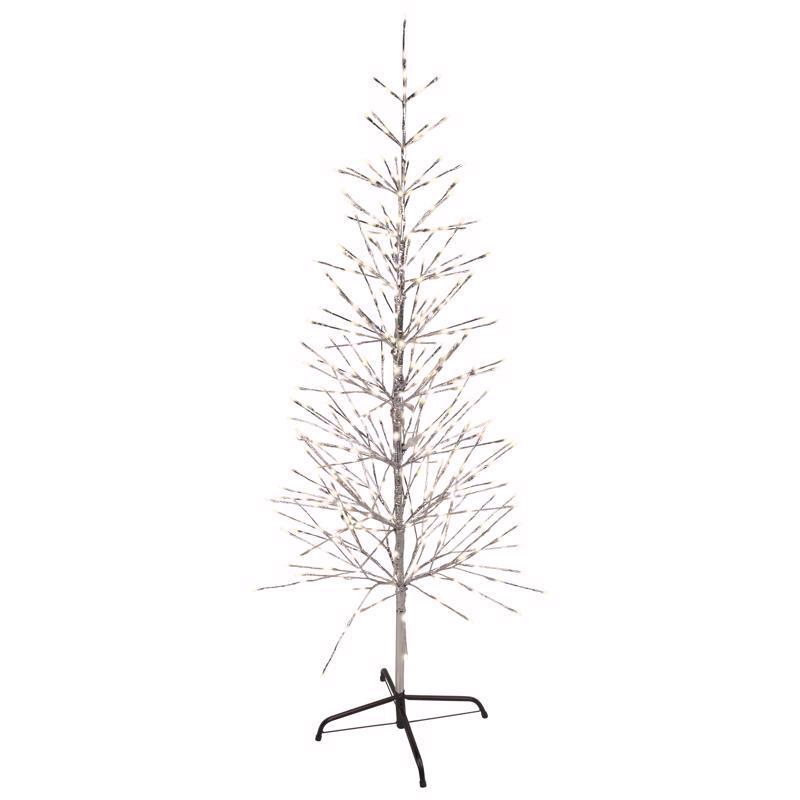 Emery Jensen 5-foot multi-color twig tree with vibrant, colorful branches for decorative indoor or outdoor use.