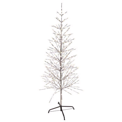 Emery Jensen 5-foot multi-color twig tree with vibrant, colorful branches for decorative indoor or outdoor use.