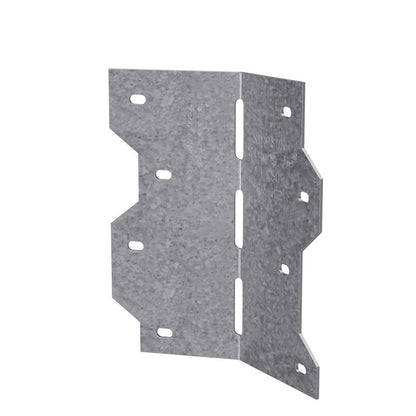 Adjustable L-angle LS50Z triple zinc connector by Emery Jensen, showing the metal connector with adjustable arms on a plain background.