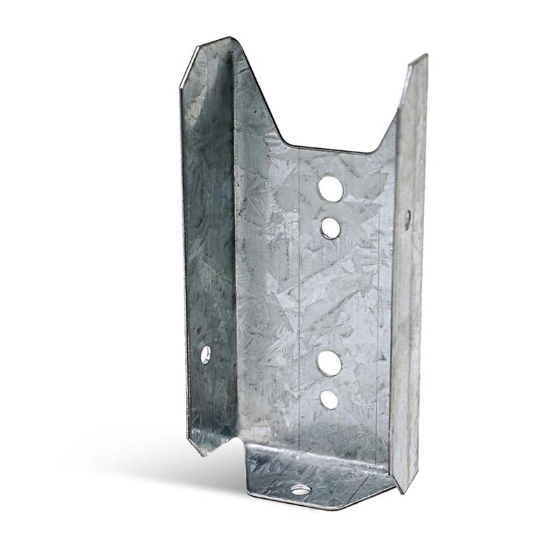 Emery Jensen Fence Bracket FB24Z 2x4 Triple Zinc Connectors for securing fence panels and posts.