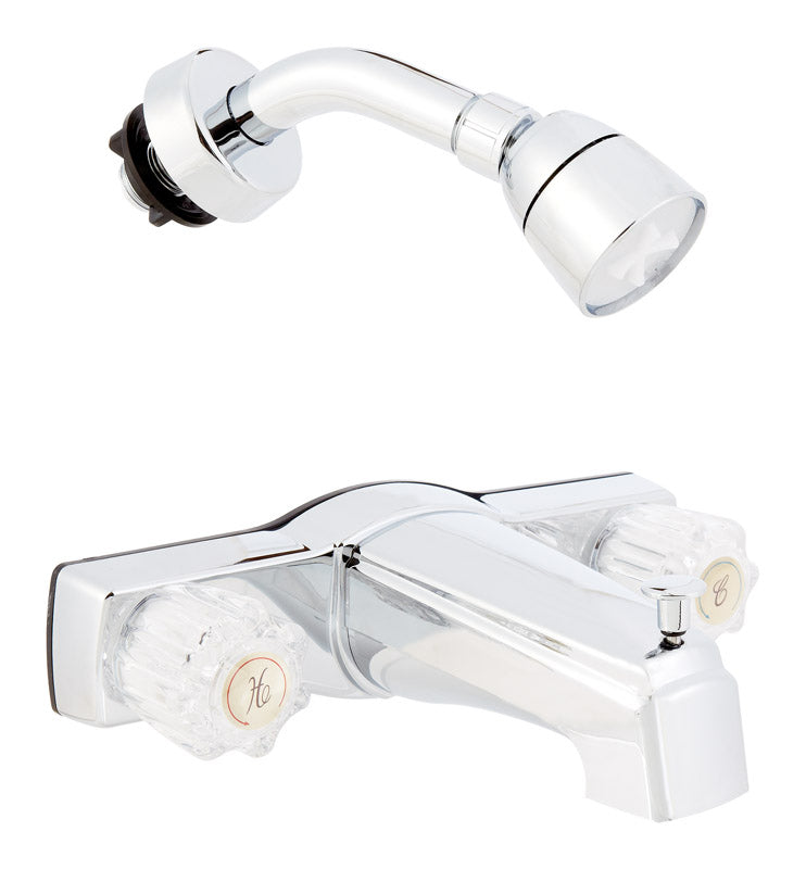 Emery Jensen DIVERTR 2HDL CELCON tub and shower drain assembly with durable plastic construction and secure fitting.