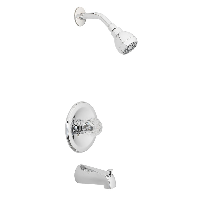 Tub/shwr FCT 1HNDL CHRM