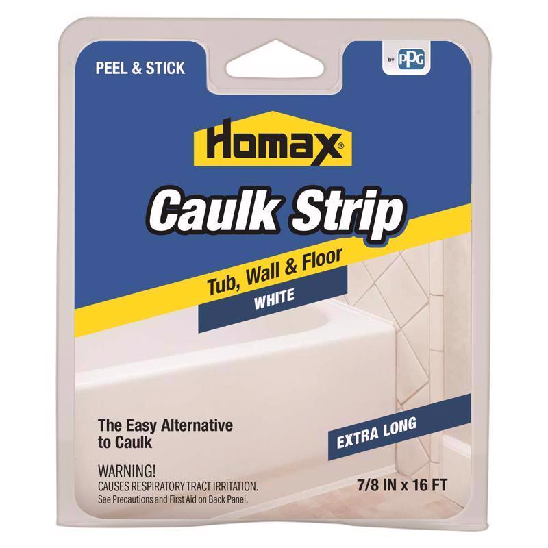 CAULK STRP WHT 7/8"X16' - Pack of 4